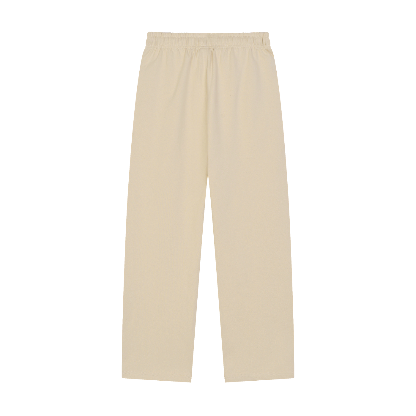 East2West Circle Logo Solid Color Straight-Leg Sweatpants