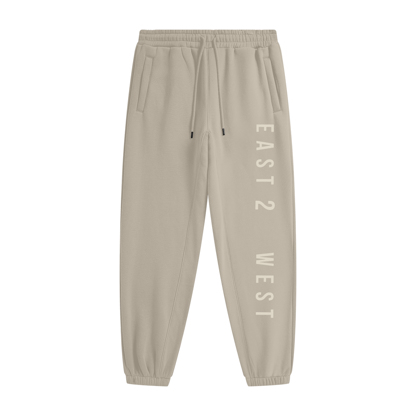 East2West Large Print Unisex Heavyweight Fleece Joggers