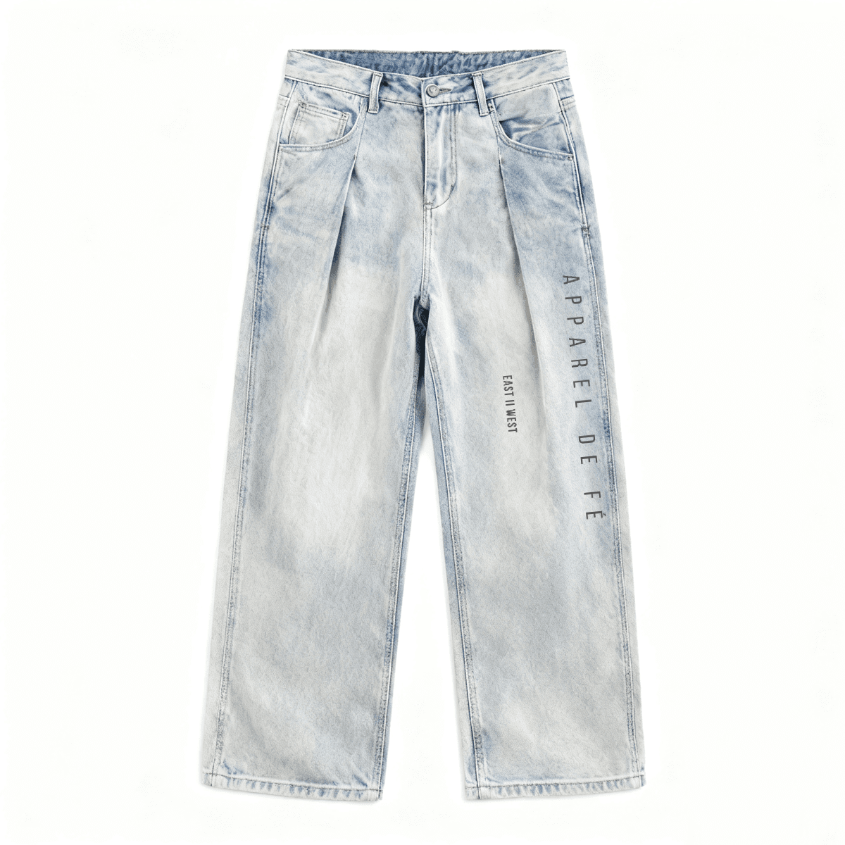 Apparel De Fe Relaxed Wide-Leg Jeans