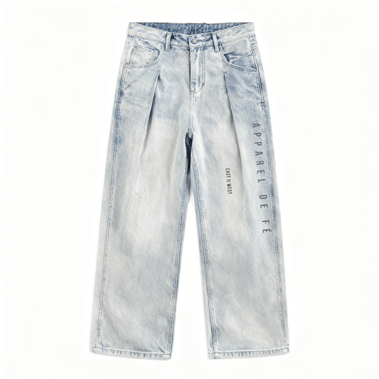 Apparel De Fe Relaxed Wide-Leg Jeans