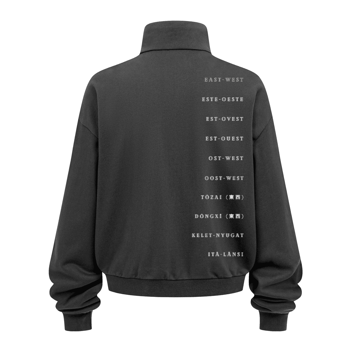 Unisex Brushed Stand-collar Zip-up Jacket（410GSM）