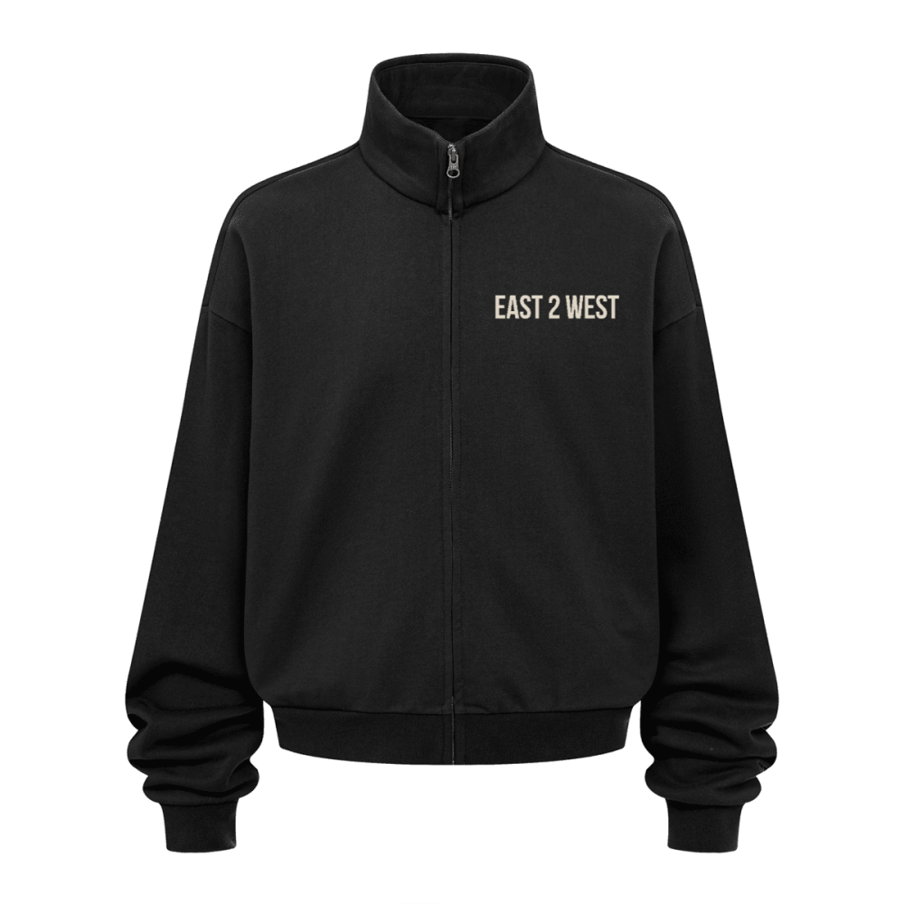 Unisex Brushed Stand-collar Zip-up Jacket（410GSM）