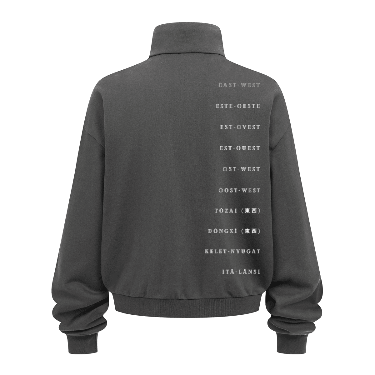 Unisex Brushed Stand-collar Zip-up Jacket（410GSM）