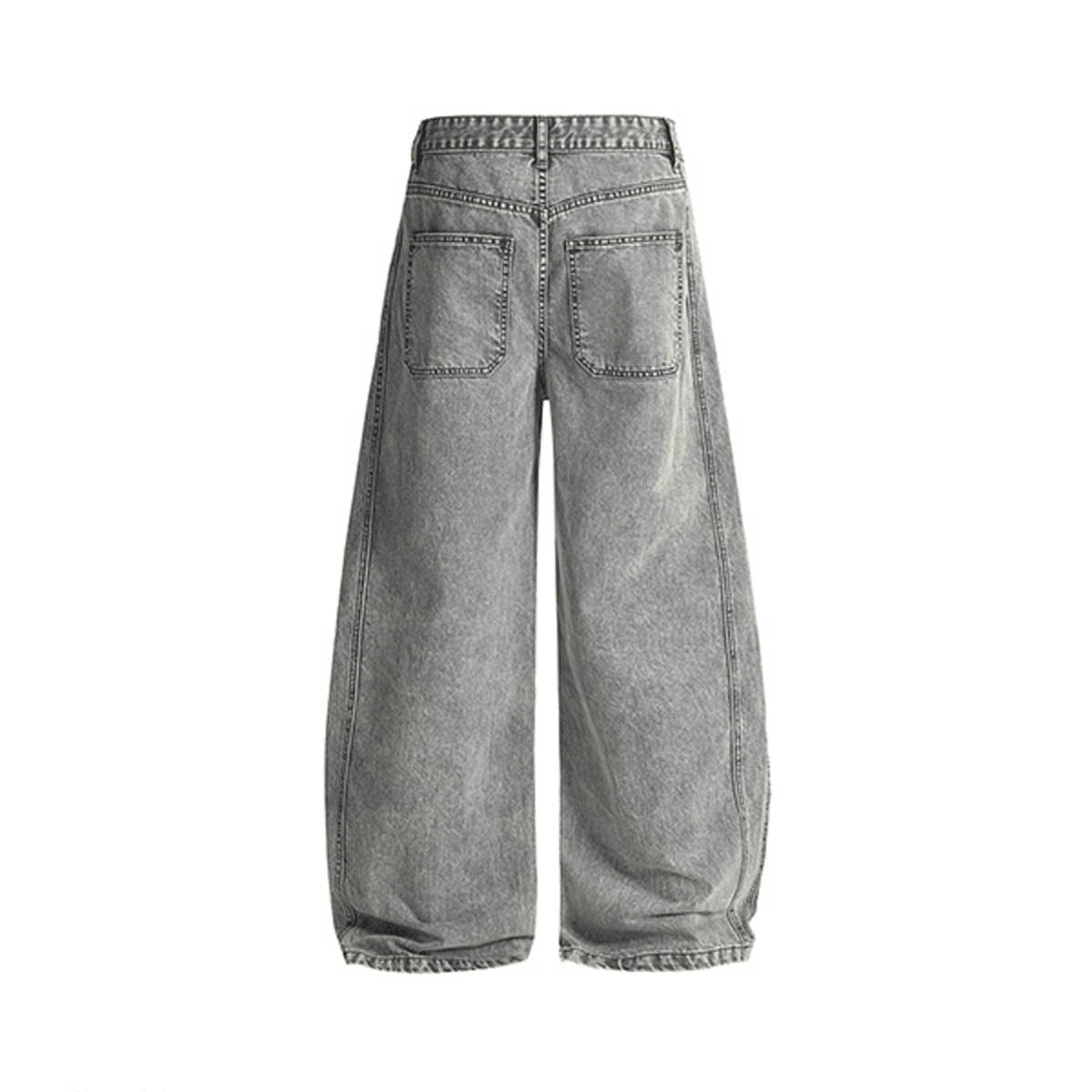 All We Need Is Him Unisex Washed Curved Blade Denim Jeans