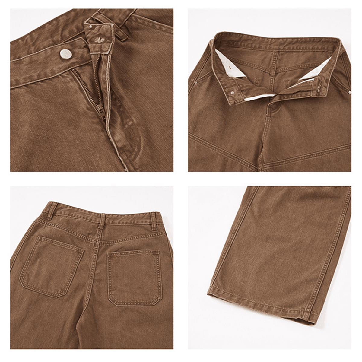 All We Need Is Him Unisex Washed Curved Blade Denim Jeans