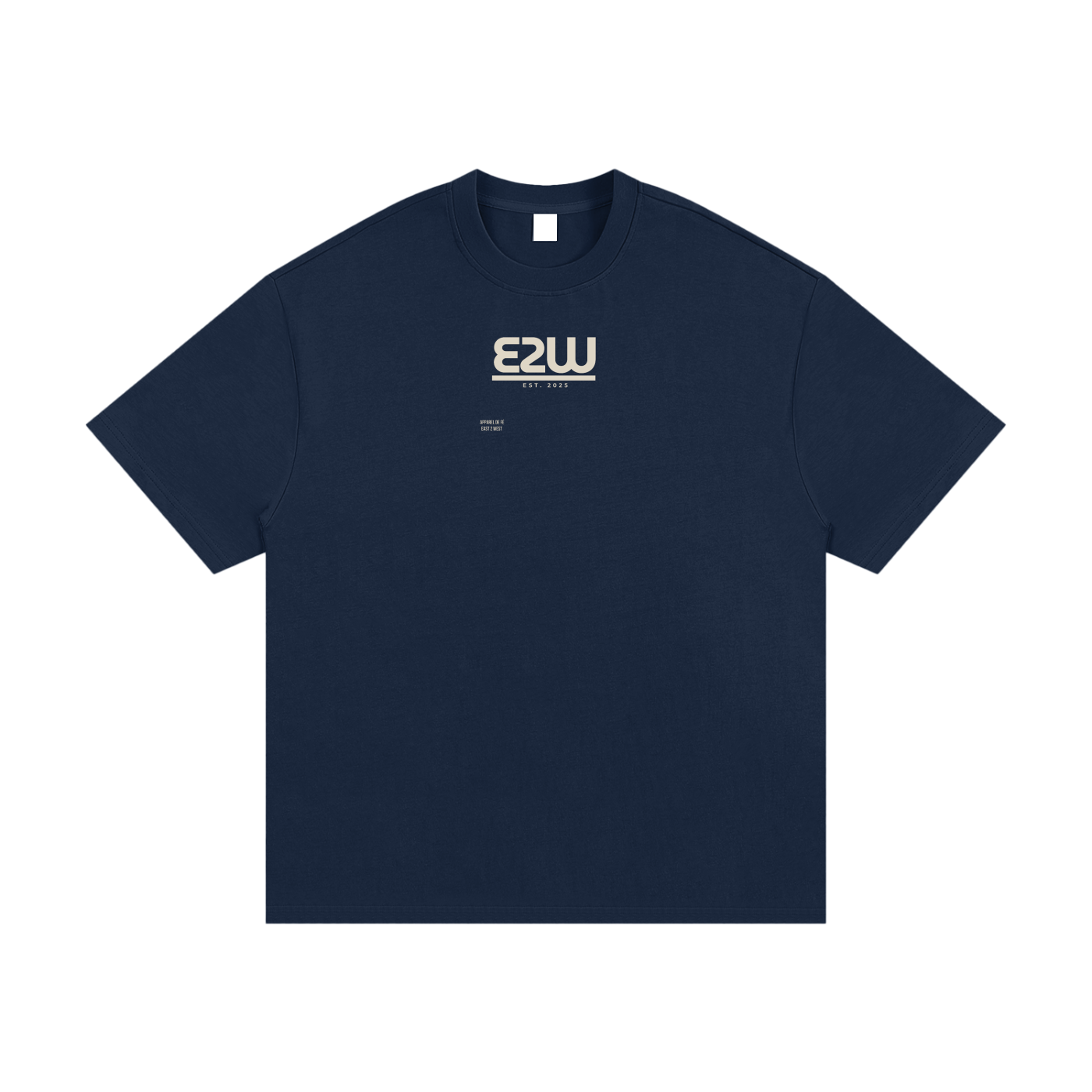E2W Logo Essential Heavyweight Cotton T-Shirt