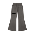 Vintage Washed Flared Fleece Pants