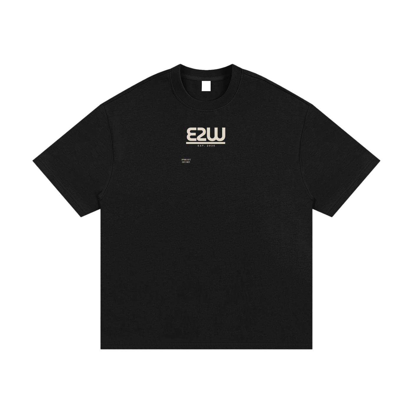 E2W Logo Essential Heavyweight Cotton T-Shirt