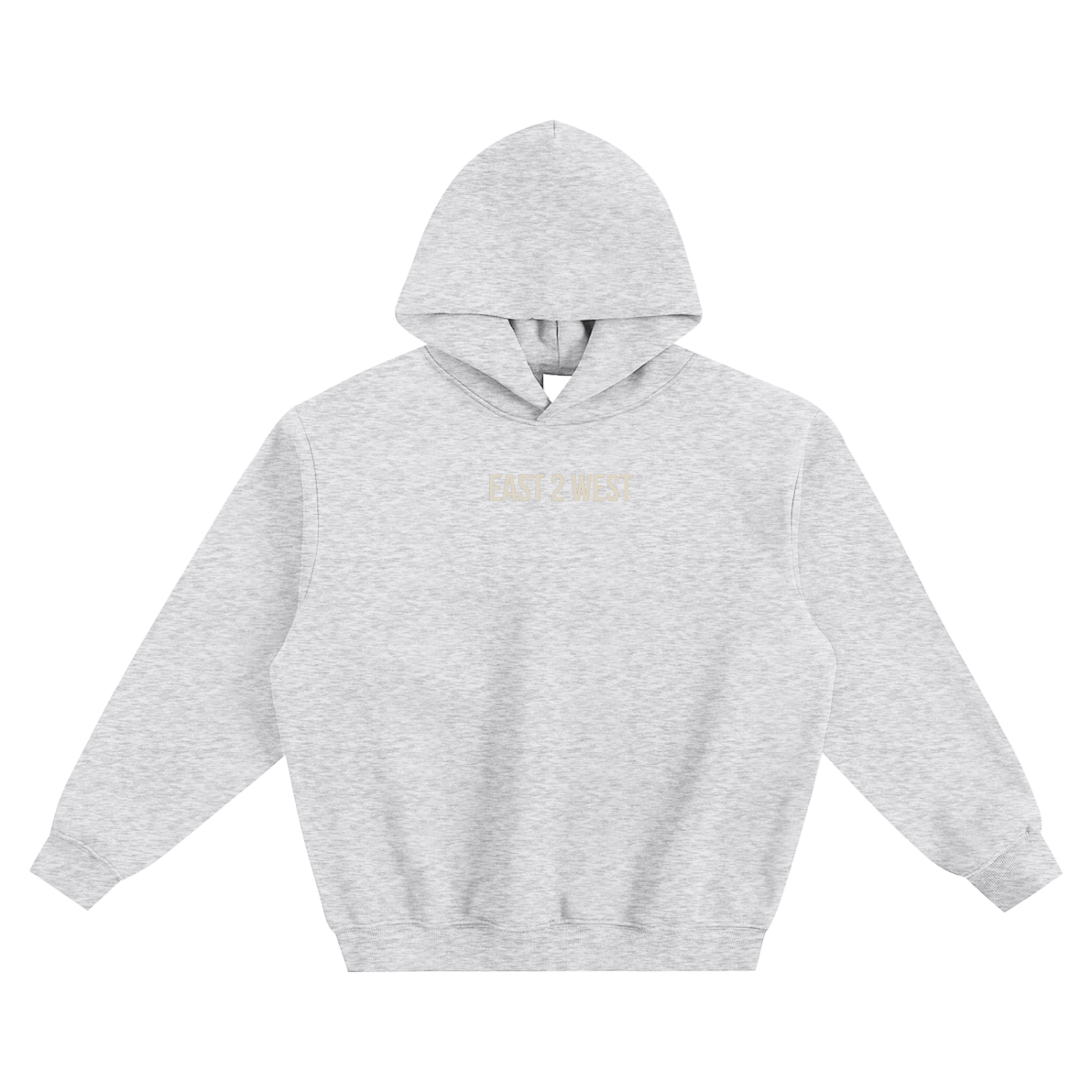 East2West Fleeced Boxy Hoodie
