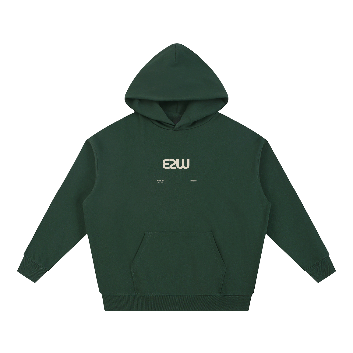 E2W Logo Essential Heavyweight Hoodie